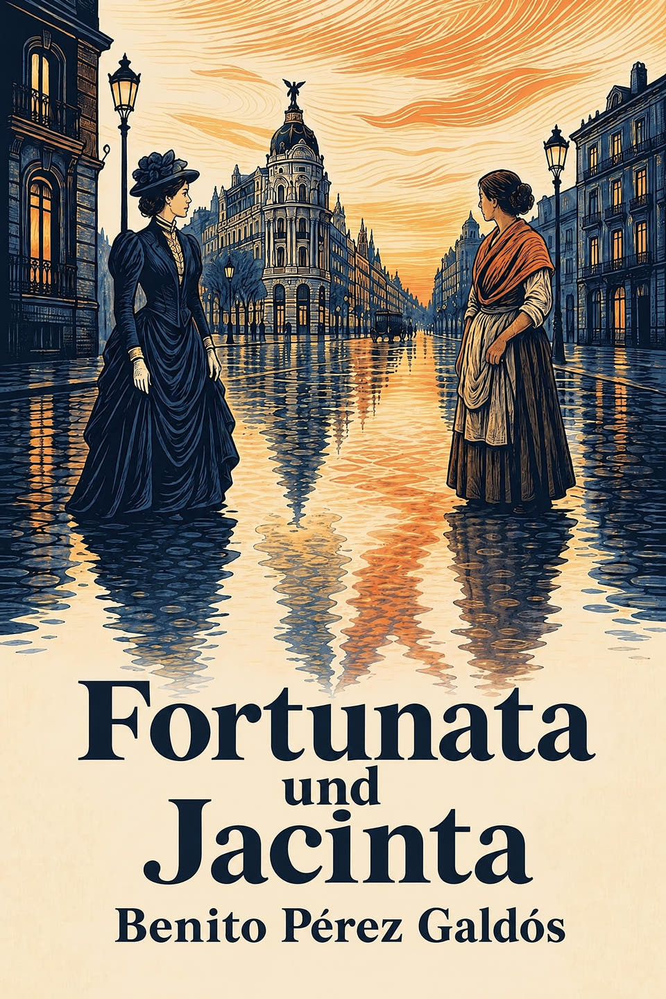 Fortunata und Jacinta by Benito Pérez Galdós, the cover