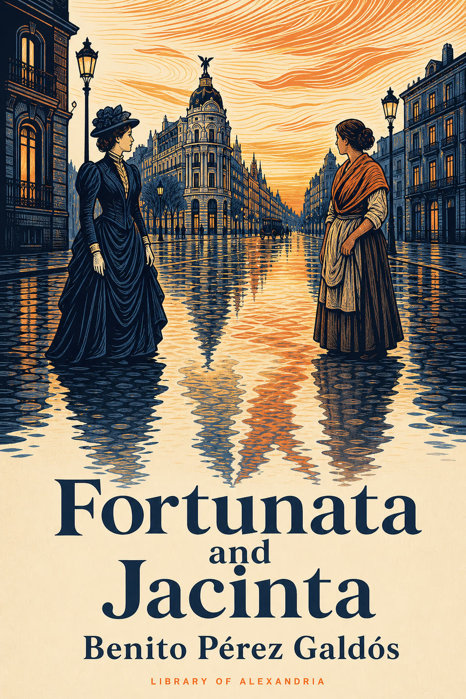 Fortunata and Jacinta by Benito Pérez Galdós, the cover