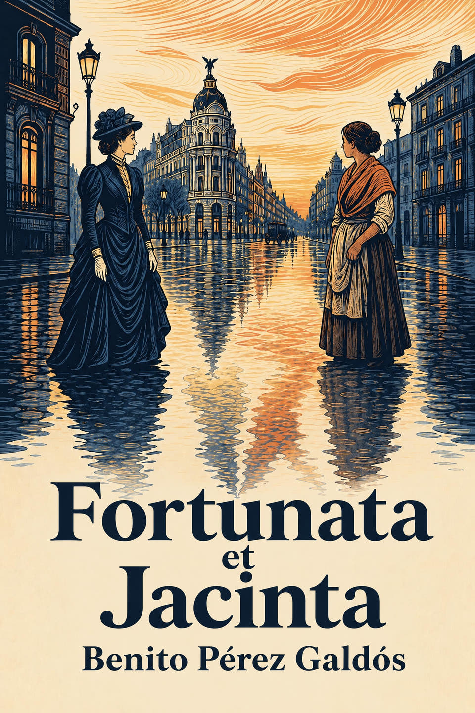 Fortunata et Jacinta by Benito Pérez Galdós, the cover