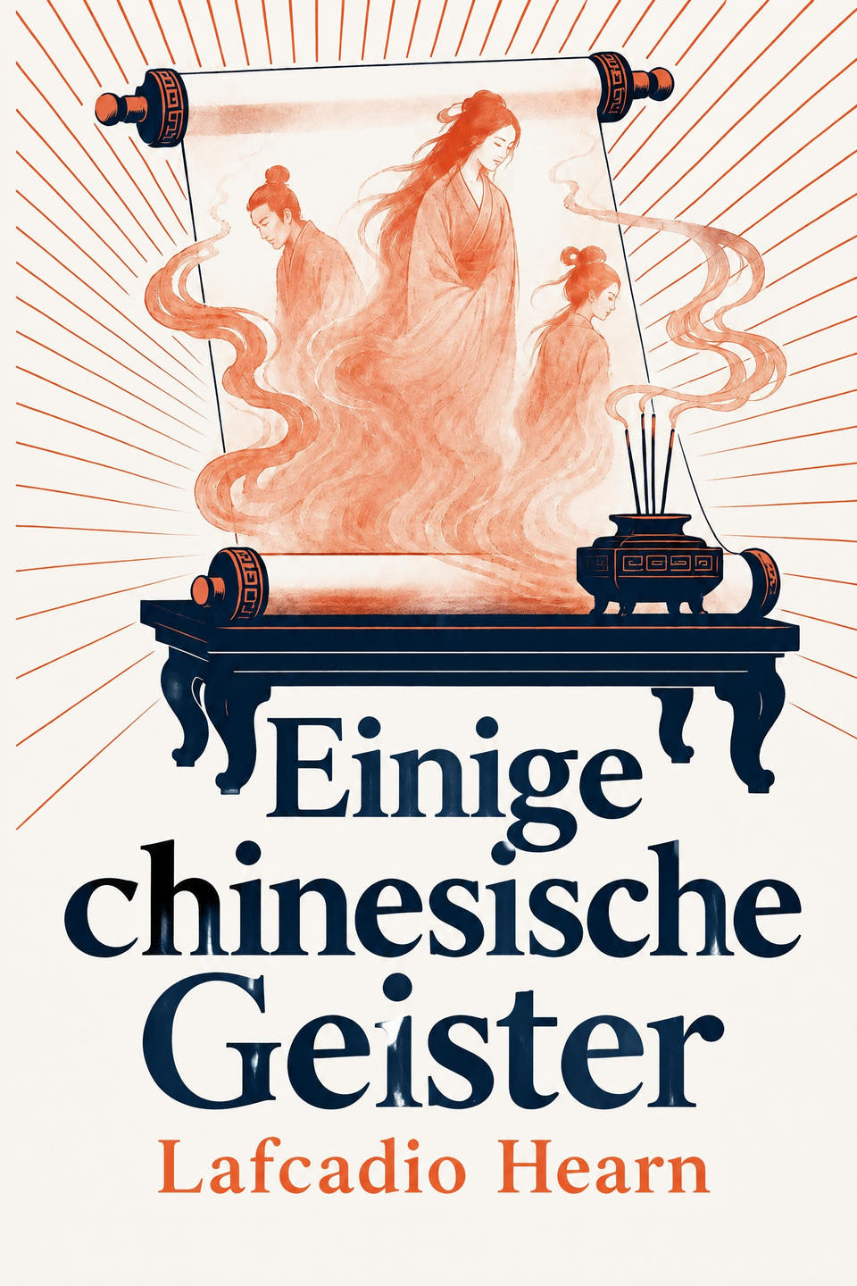 Einige chinesische Geister by Lafcadio Hearn, the cover