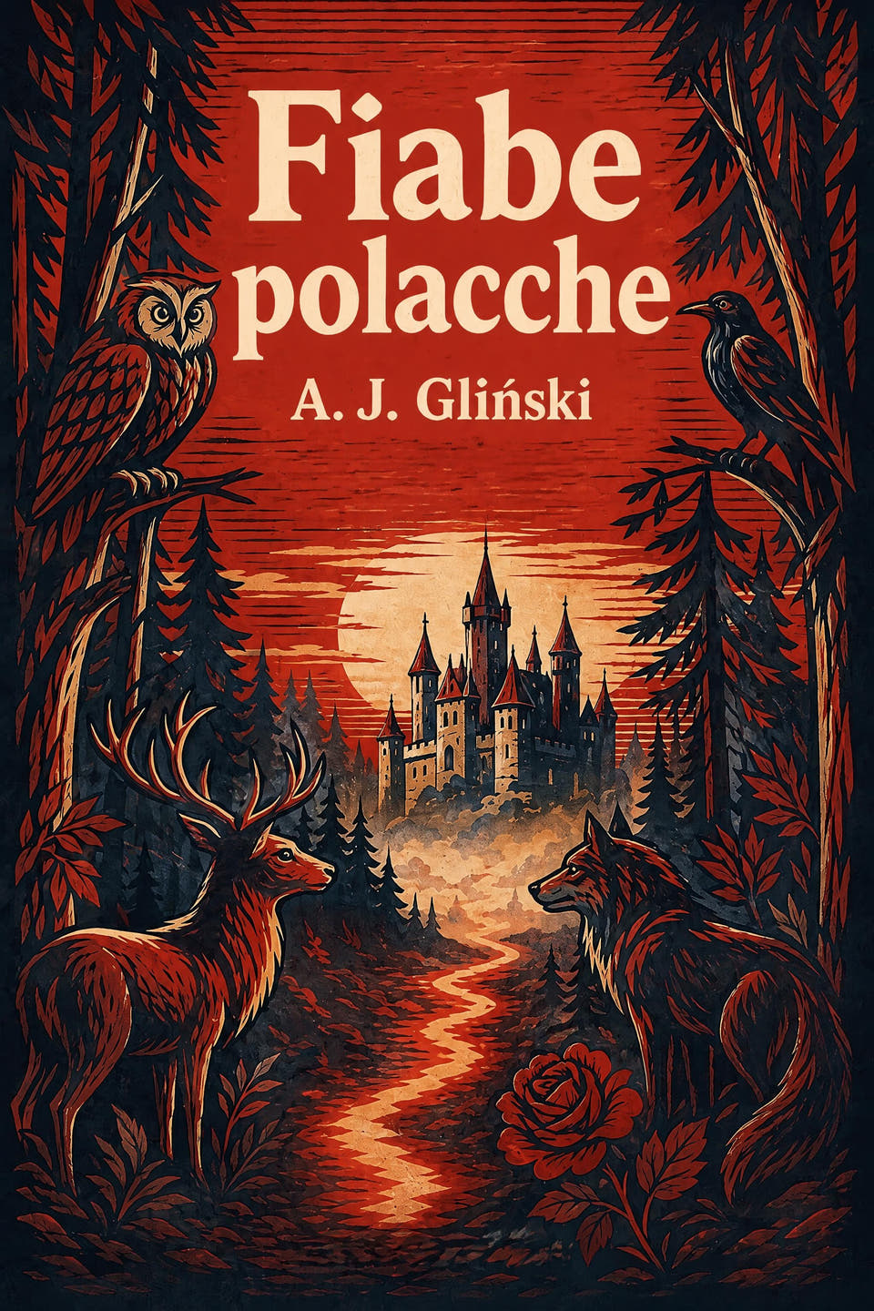 Fiabe polacche by A. J. Gliński, the cover