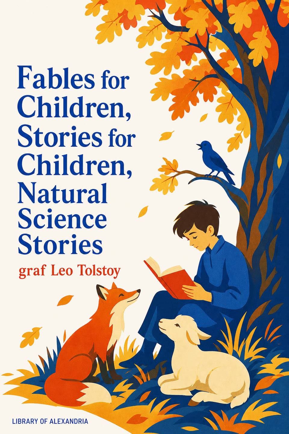 Fables for Children, Stories for Children, Natural Science Stories by Leo Tolstoy, the cover