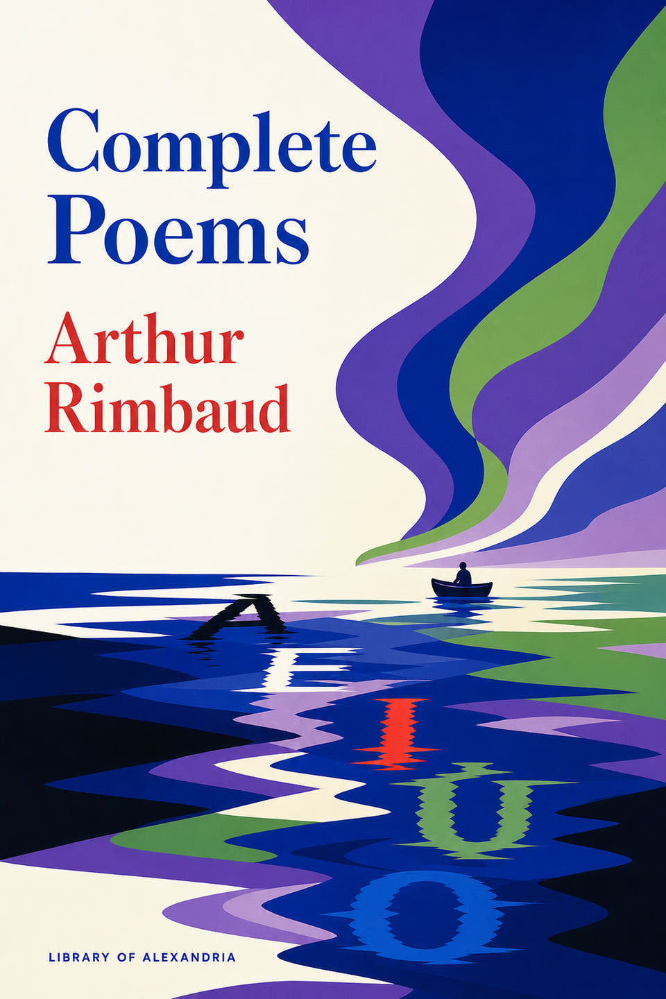 Complete Poems by Arthur Rimbaud, the cover