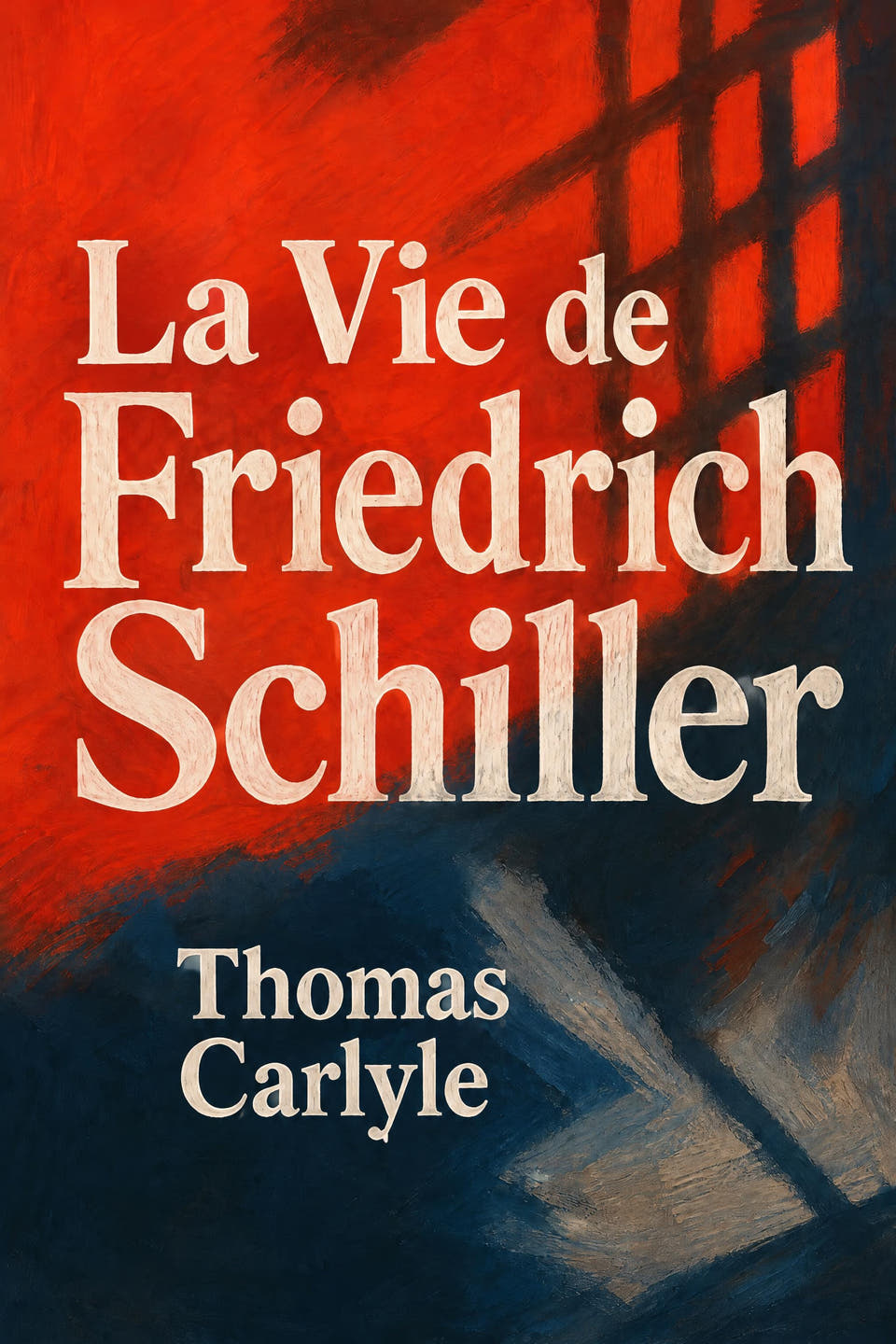La Vie de Friedrich Schiller by Thomas Carlyle, the cover