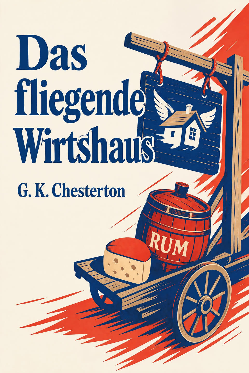 Das fliegende Wirtshaus by G. K. Chesterton, the cover
