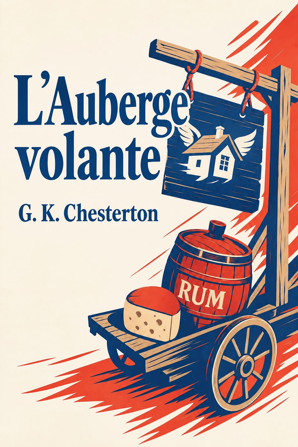 L’Auberge volante by G. K. Chesterton, the cover