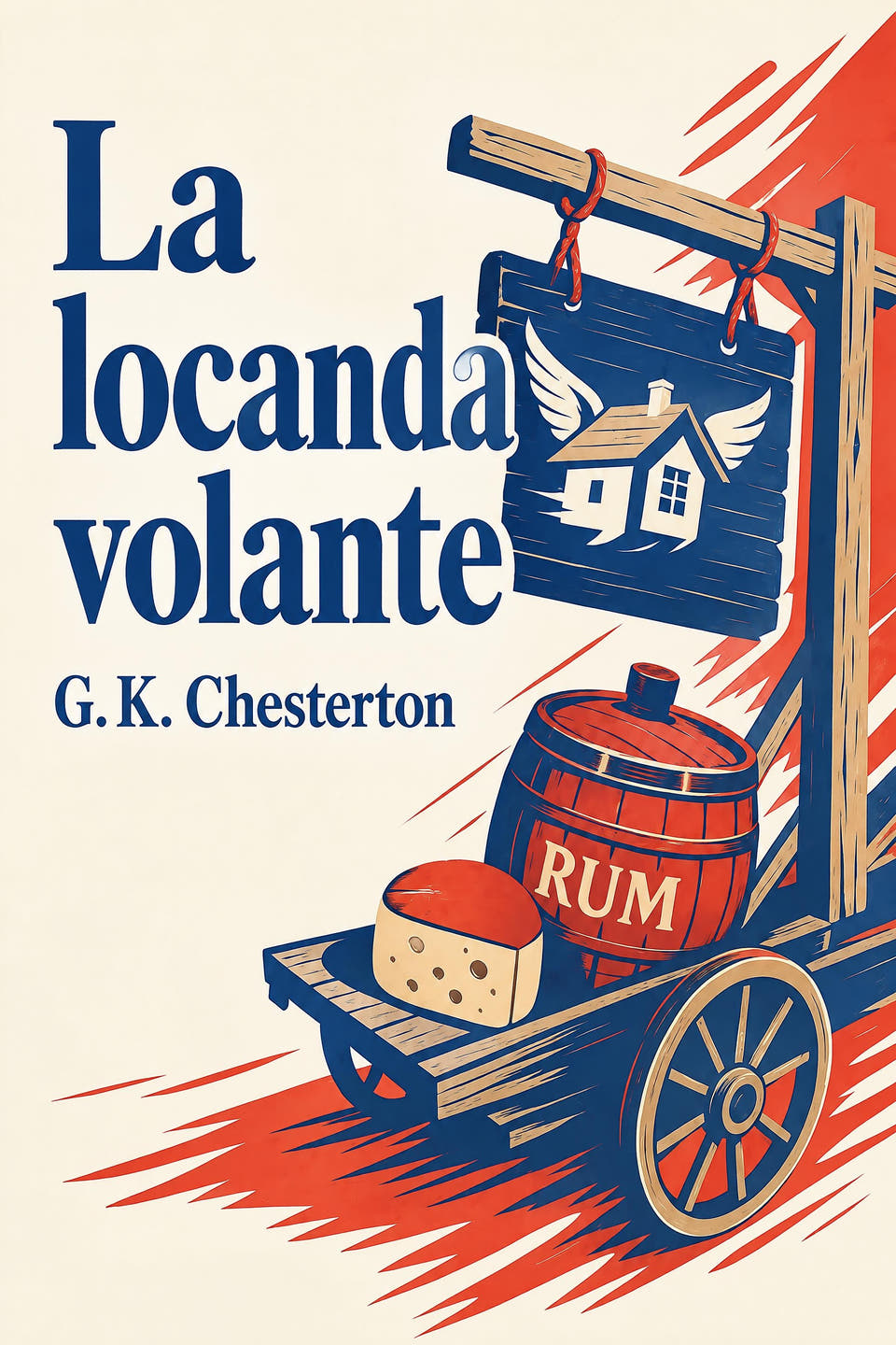 La locanda volante by G. K. Chesterton, the cover