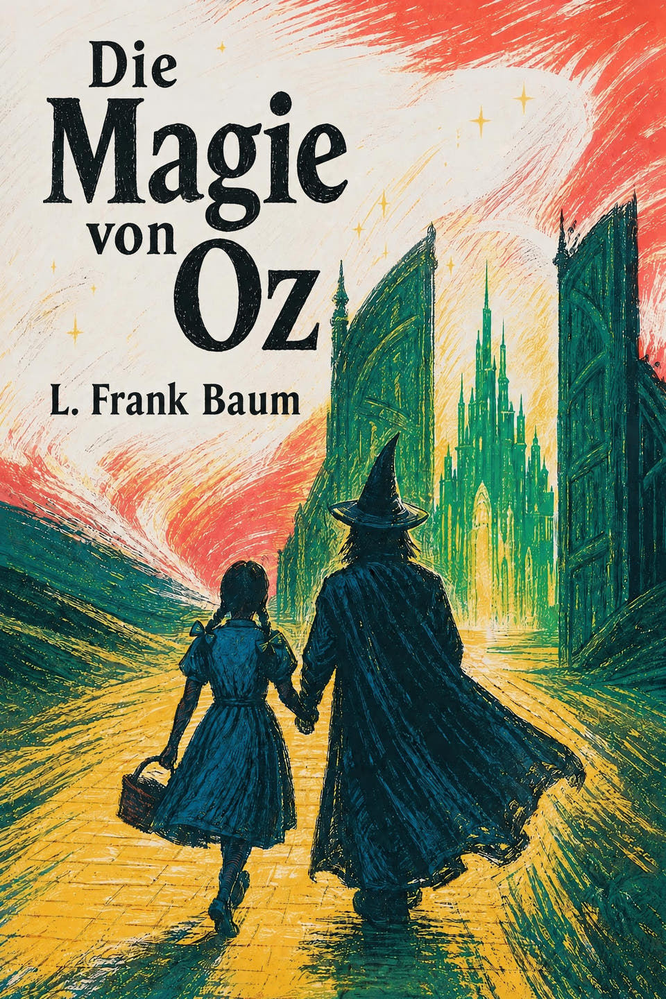 Die Magie von Oz by L. Frank Baum, the cover