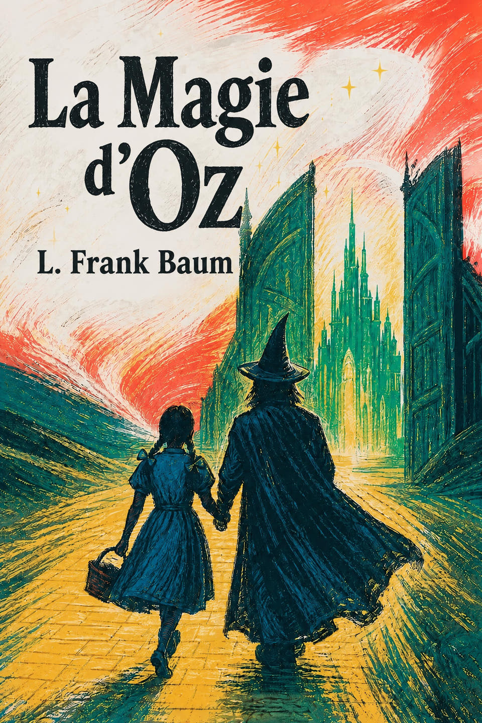 La Magie d’Oz by L. Frank Baum, the cover