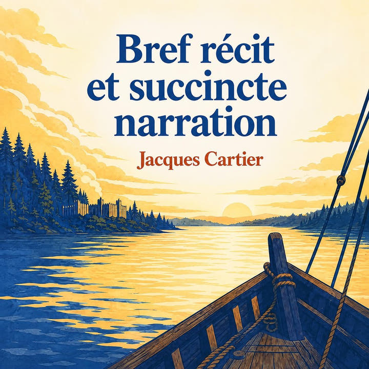 Bref récit et succincte narration, the audiobook cover