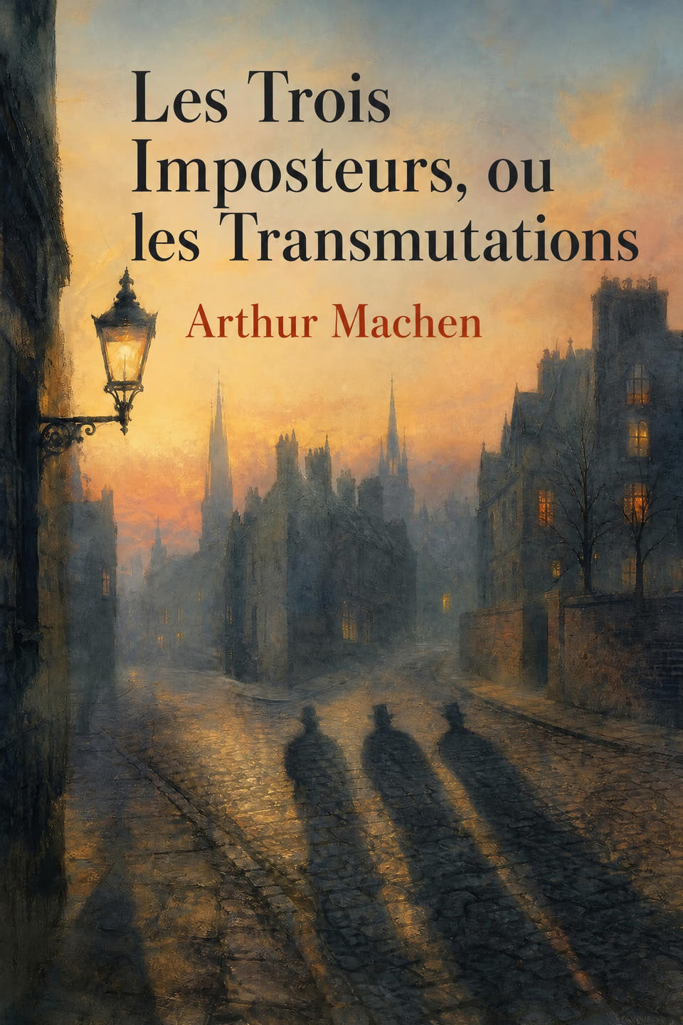Les Trois Imposteurs, ou les Transmutations by Arthur Machen, the cover