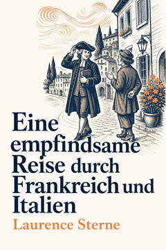 Eine empfindsame Reise durch Frankreich und Italien, the cover of this edition