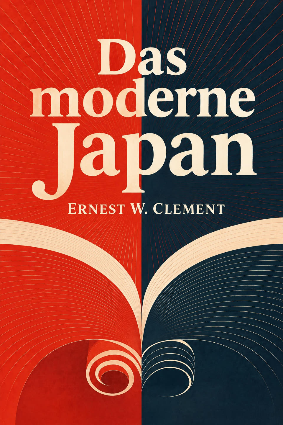 Das moderne Japan by Ernest W. Clement, the cover