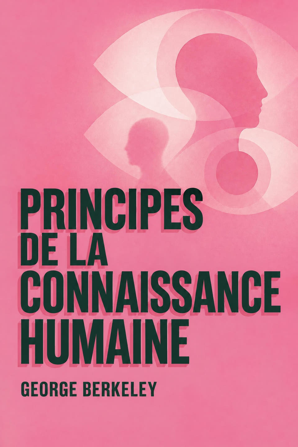 Principes de la connaissance humaine by George Berkeley, the cover