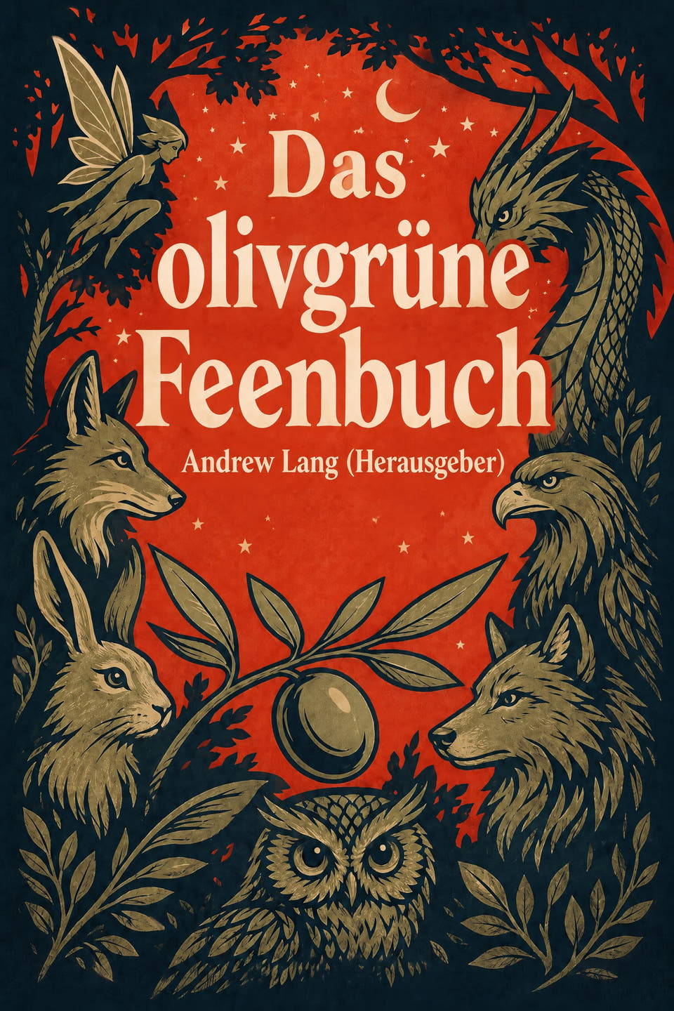 Das olivgrüne Feenbuch by Andrew Lang (Herausgeber), the cover