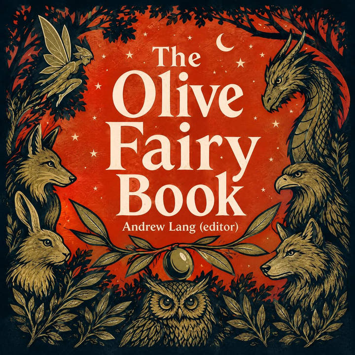 Le Livre des fées olive, the audiobook cover