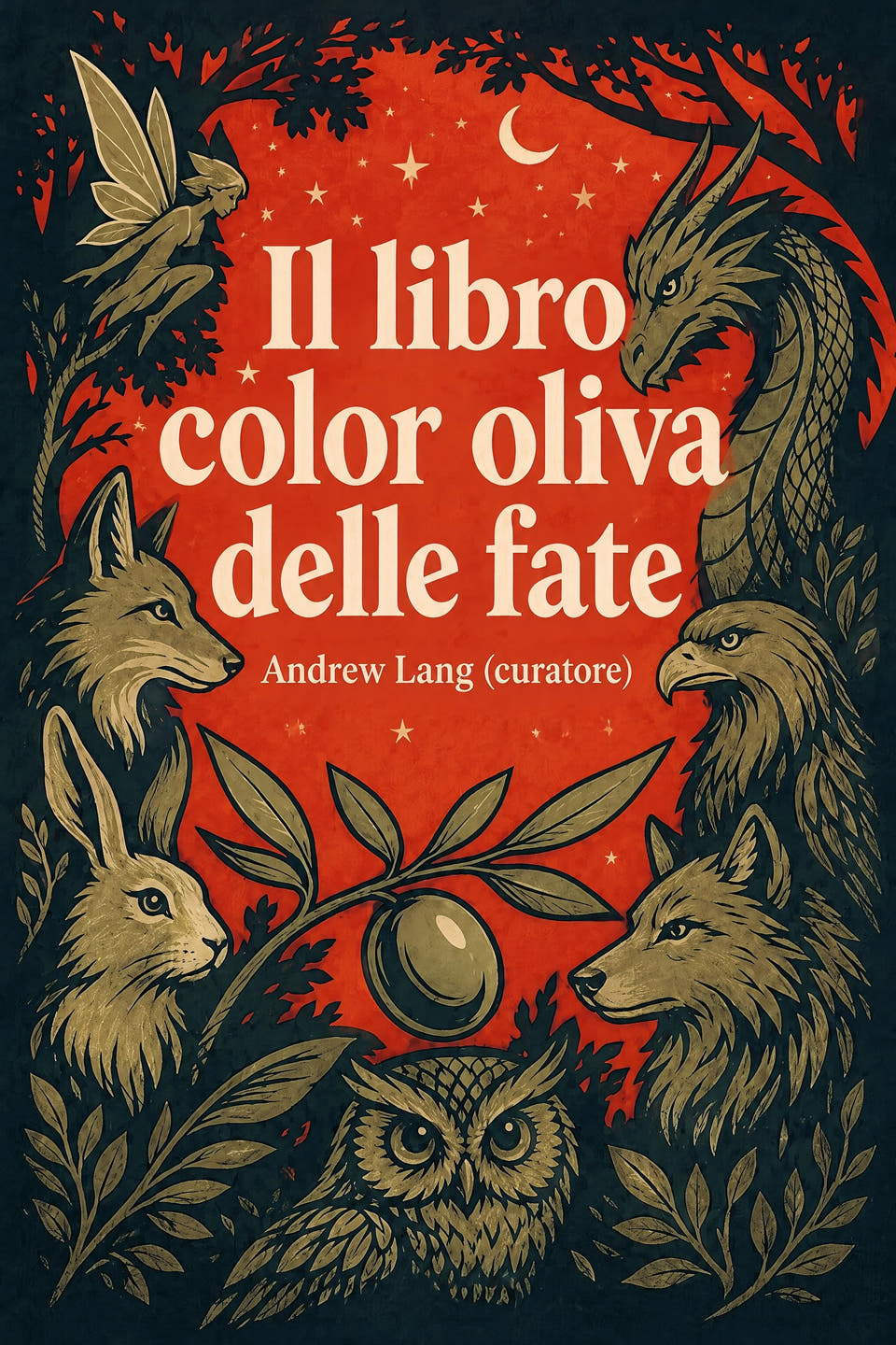 Il libro color oliva delle fate by Andrew Lang (curatore), the cover
