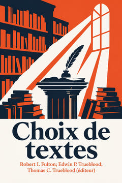 Choix de textes, the cover of this edition