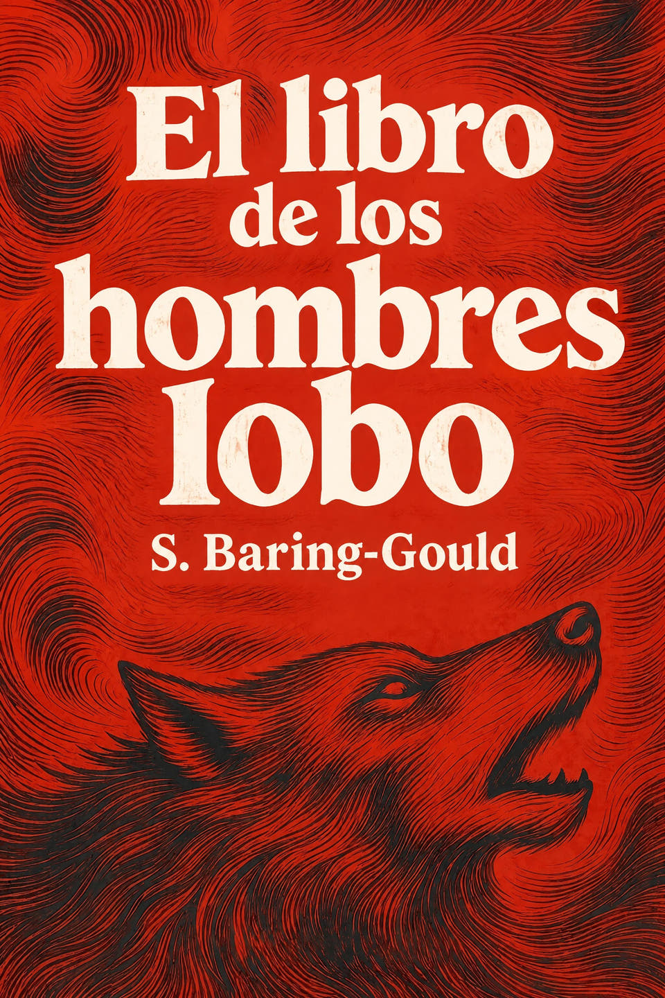 El libro de los hombres lobo by S. Baring-Gould, the cover