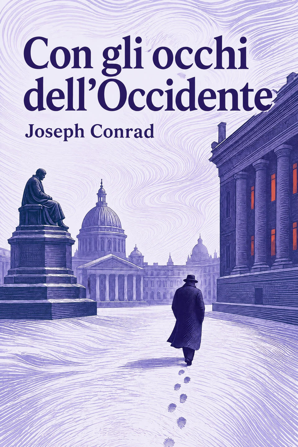 Con gli occhi dell’Occidente by Joseph Conrad, the cover