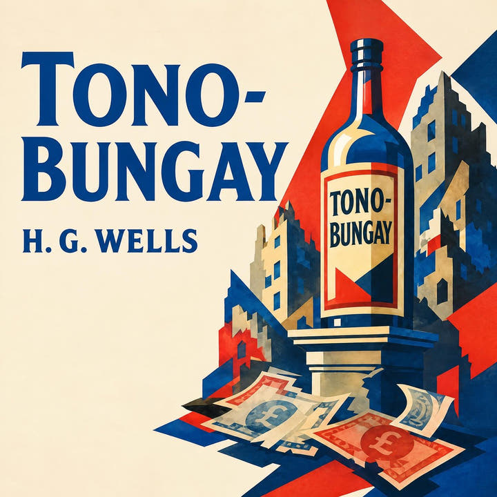 Tono-Bungay, the audiobook cover