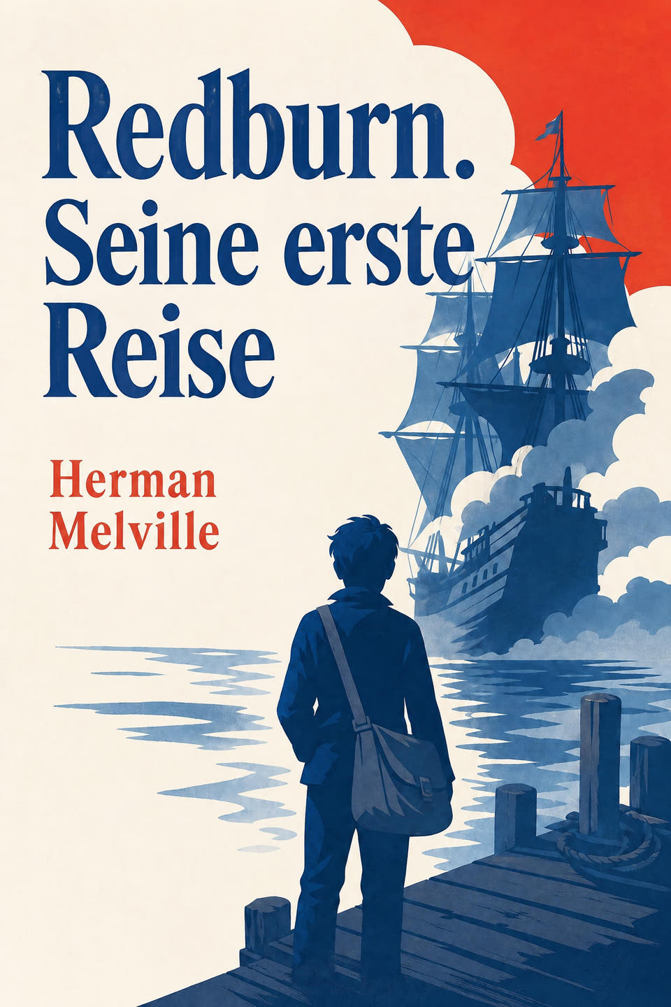 Redburn. Seine erste Reise by Herman Melville, the cover