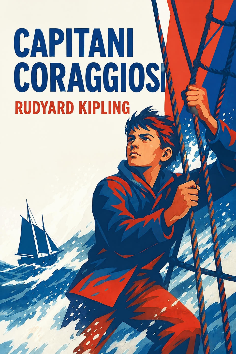 Capitani coraggiosi by Rudyard Kipling, the cover