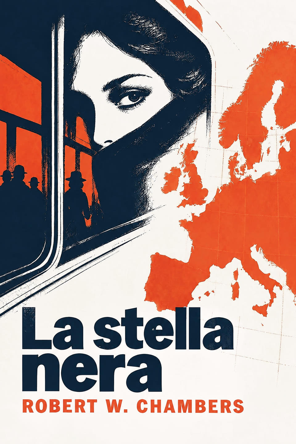 La stella nera by Robert W. Chambers, the cover