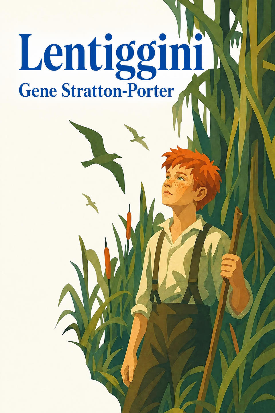 Lentiggini by Gene Stratton-Porter, the cover