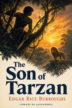 The Son of Tarzan, the cover of this edition
