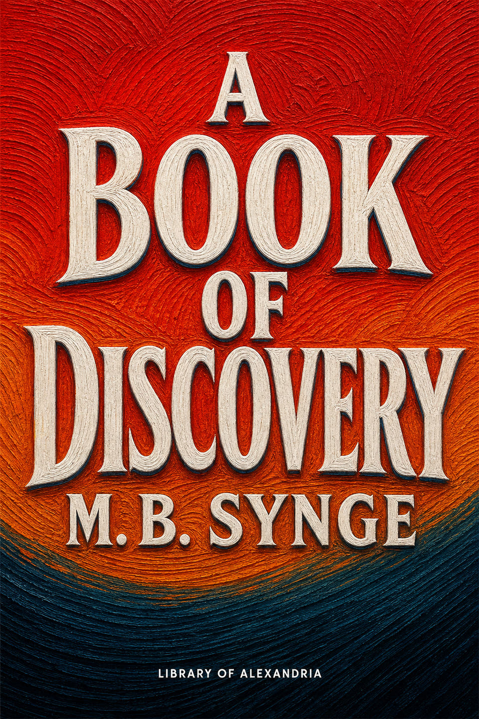 A Book of Discovery by M. B. Synge, the cover