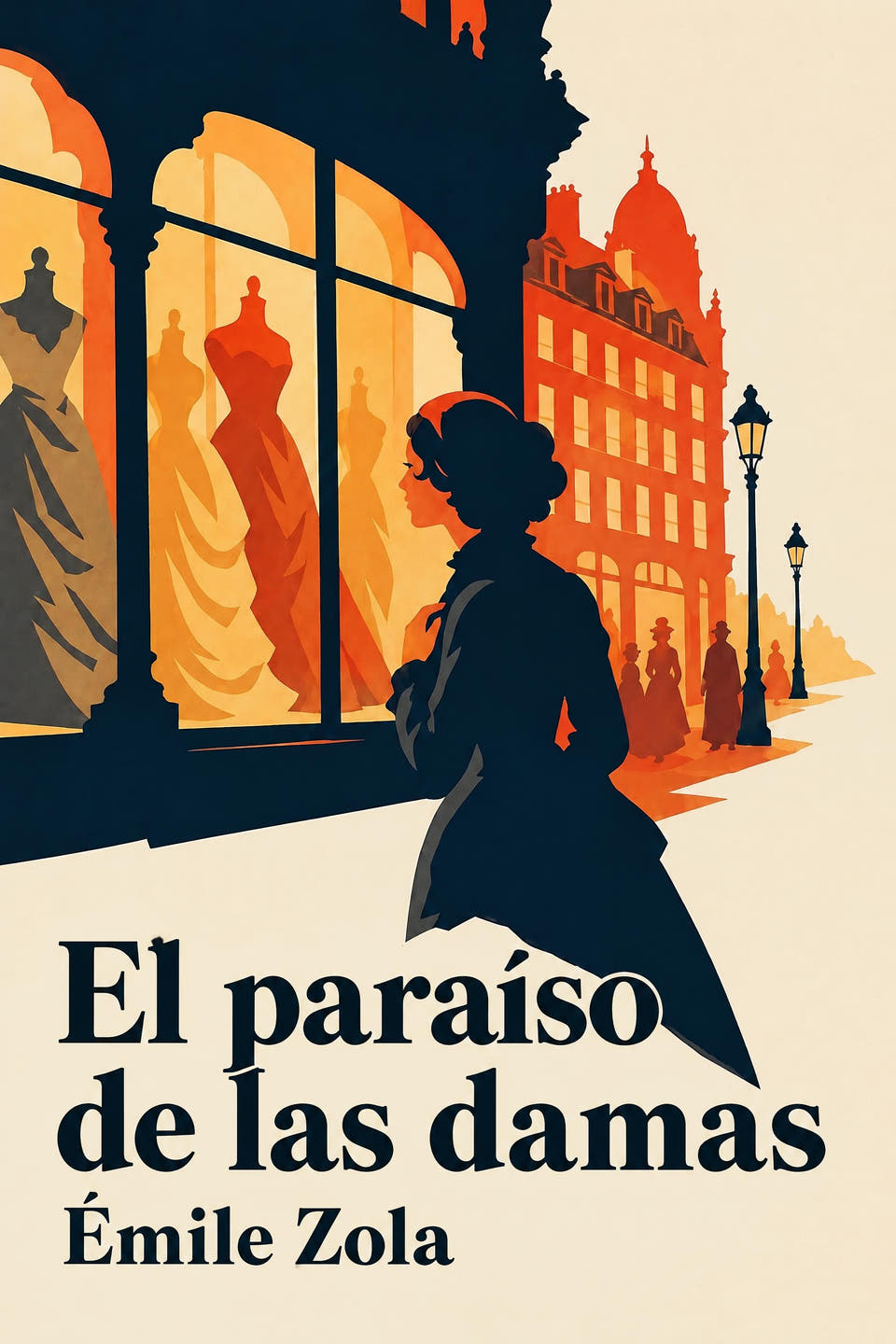 El paraíso de las damas by Émile Zola, the cover
