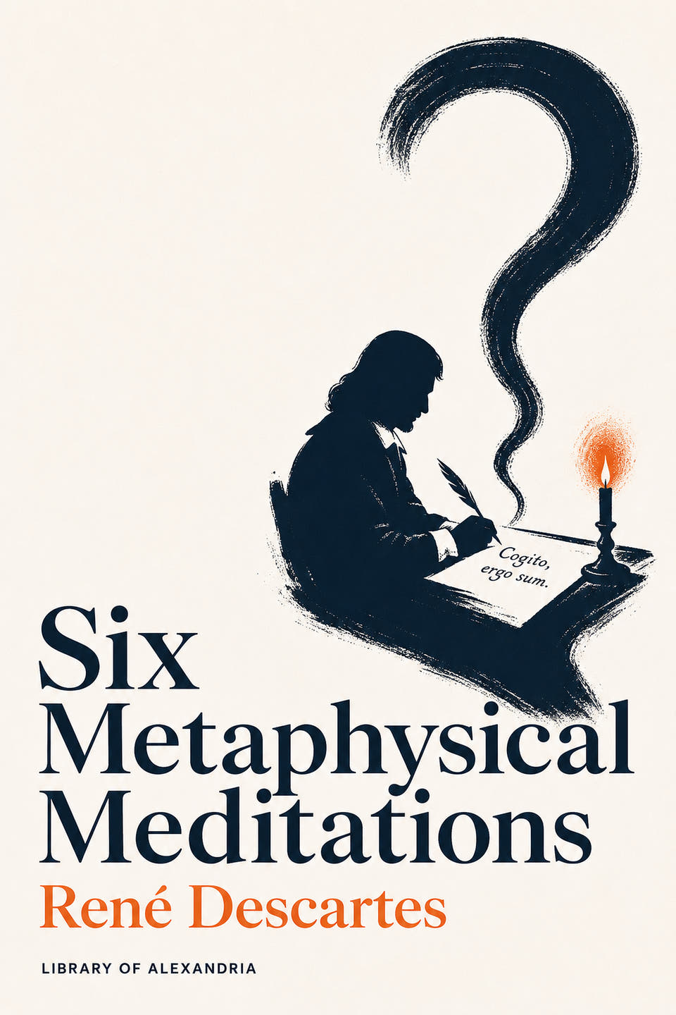 Six Metaphysical Meditations by René Descartes, the cover