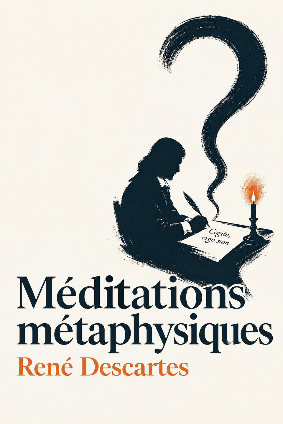 Méditations métaphysiques by René Descartes, the cover