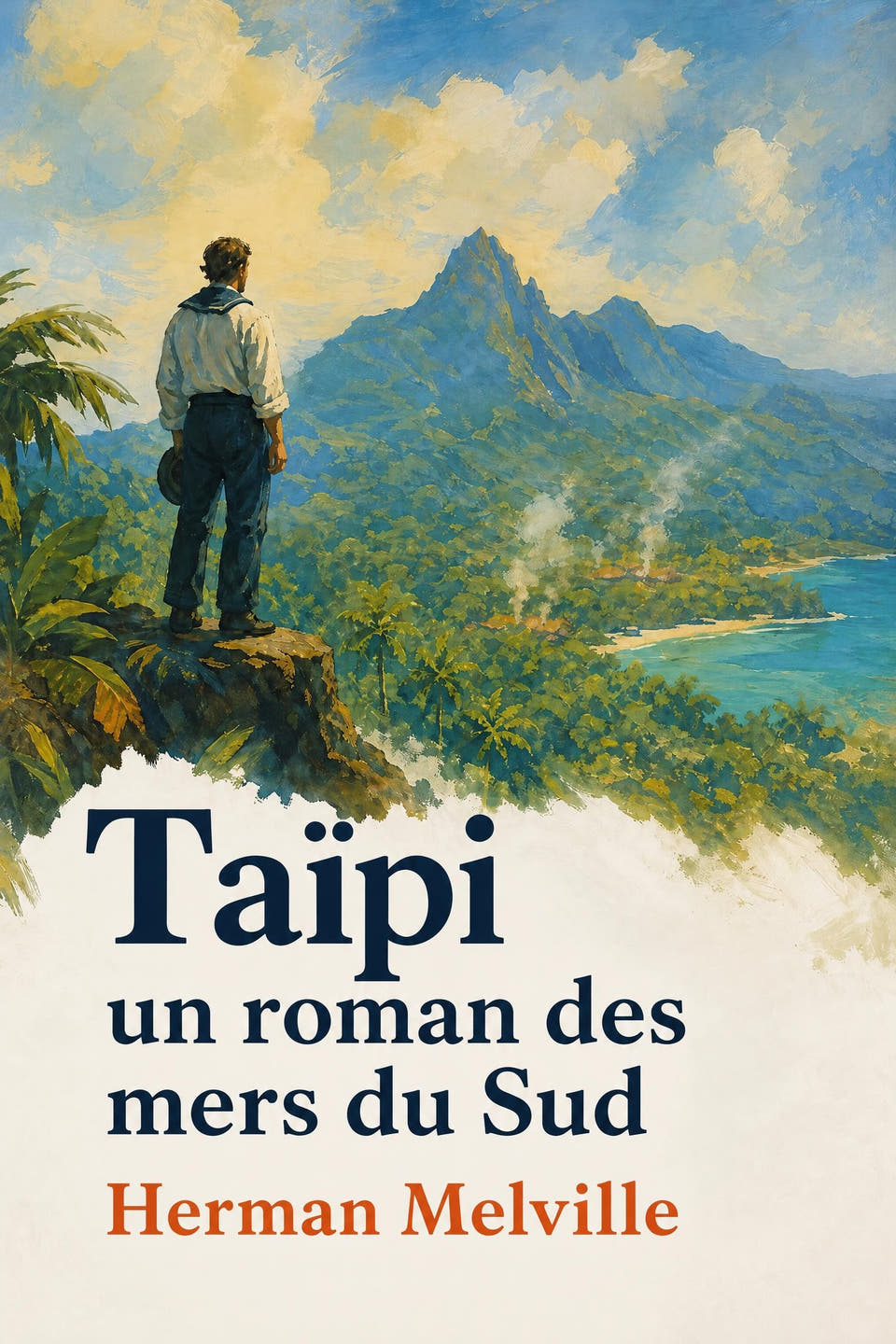 Taïpi : un roman des mers du Sud by Herman Melville, the cover