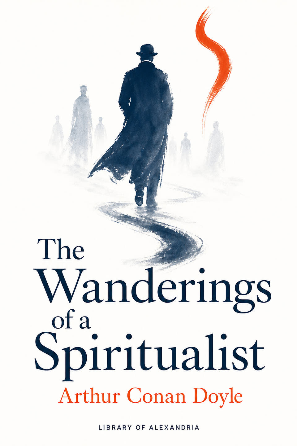 The Wanderings of a Spiritualist by Arthur Conan Doyle, the cover