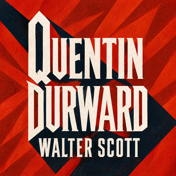 Quentin Durward, the audiobook cover