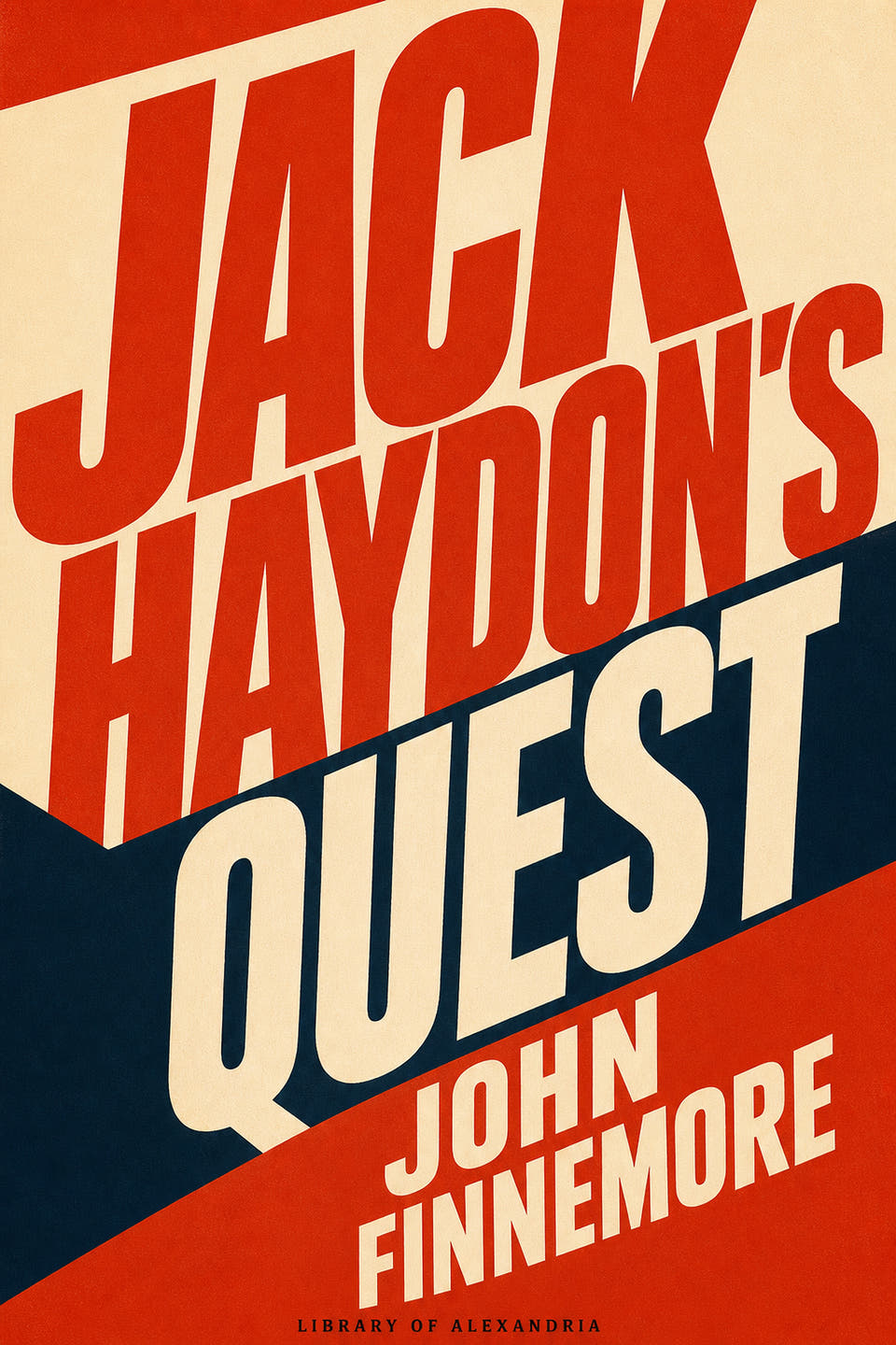 Jack Haydon's Quest by John Finnemore, the cover