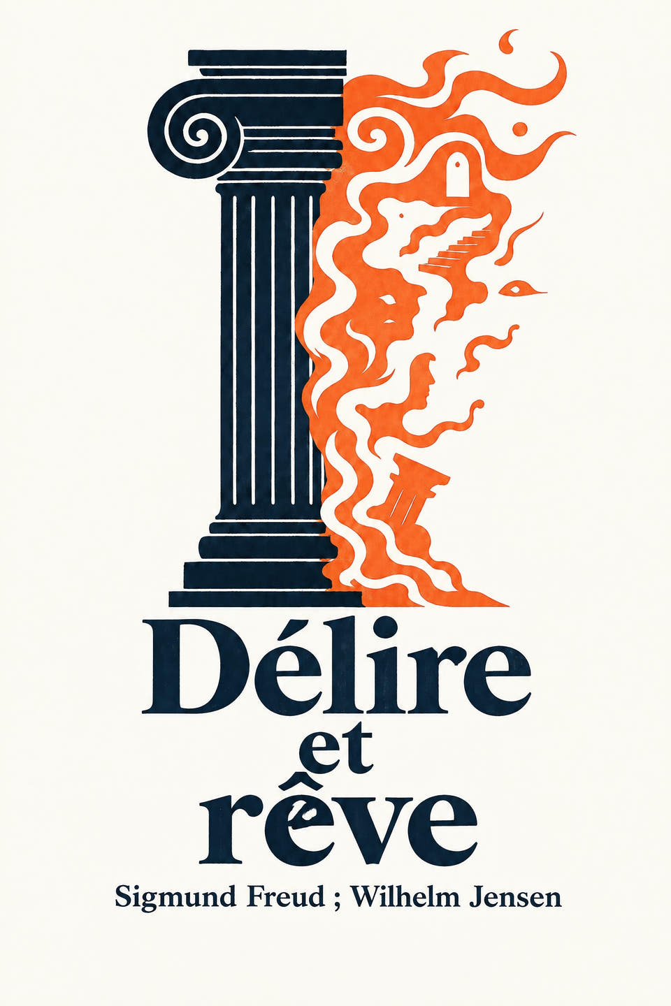 Délire et rêve by Sigmund Freud ; Wilhelm Jensen, the cover