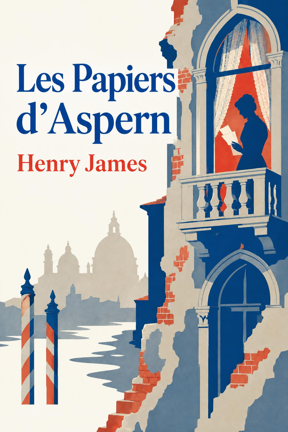 Les Papiers d’Aspern by Henry James, the cover
