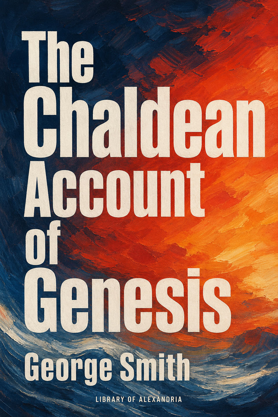 The Chaldean Account of Genesis by George Smith, the cover