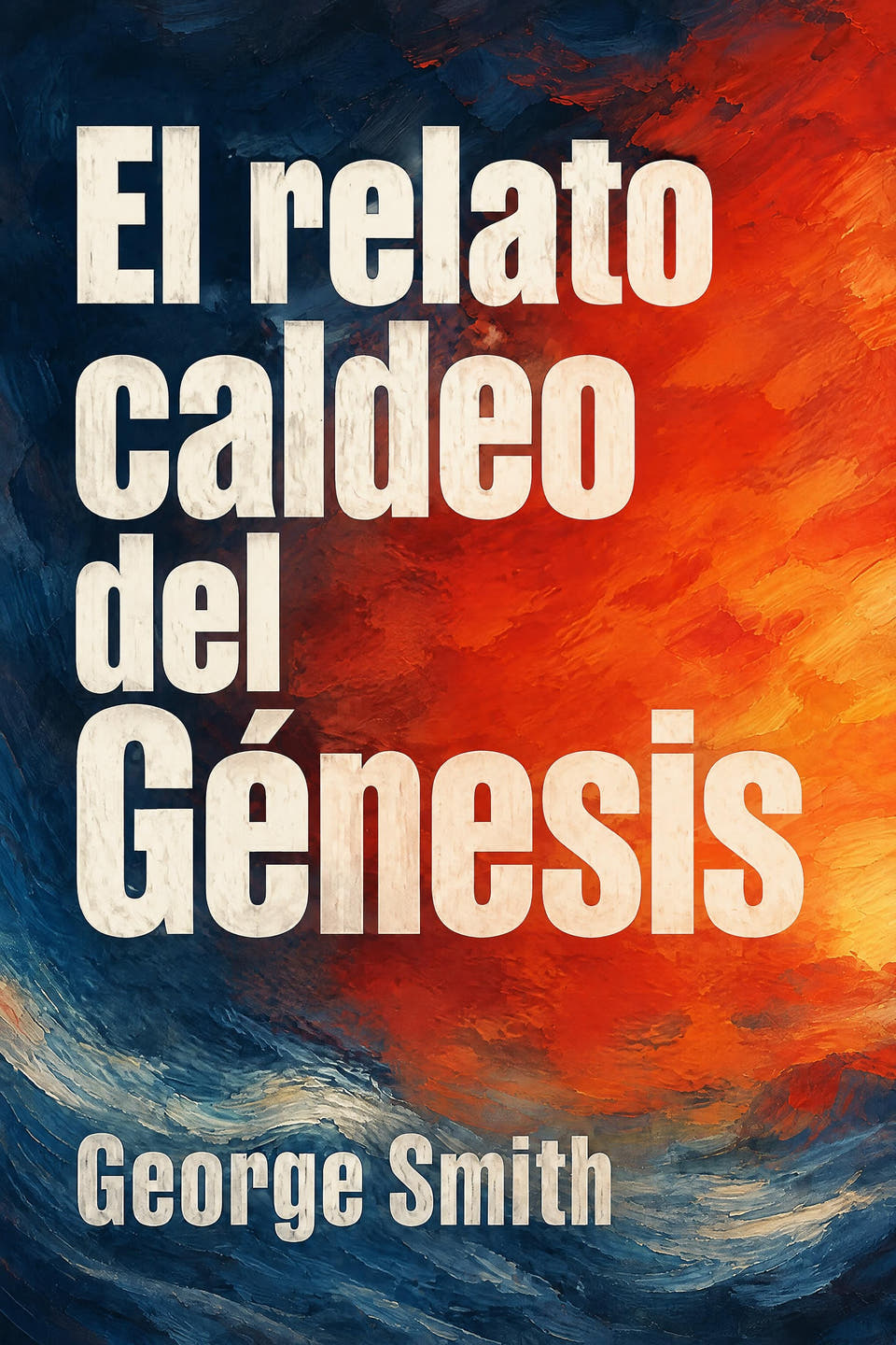 El relato caldeo del Génesis by George Smith, the cover