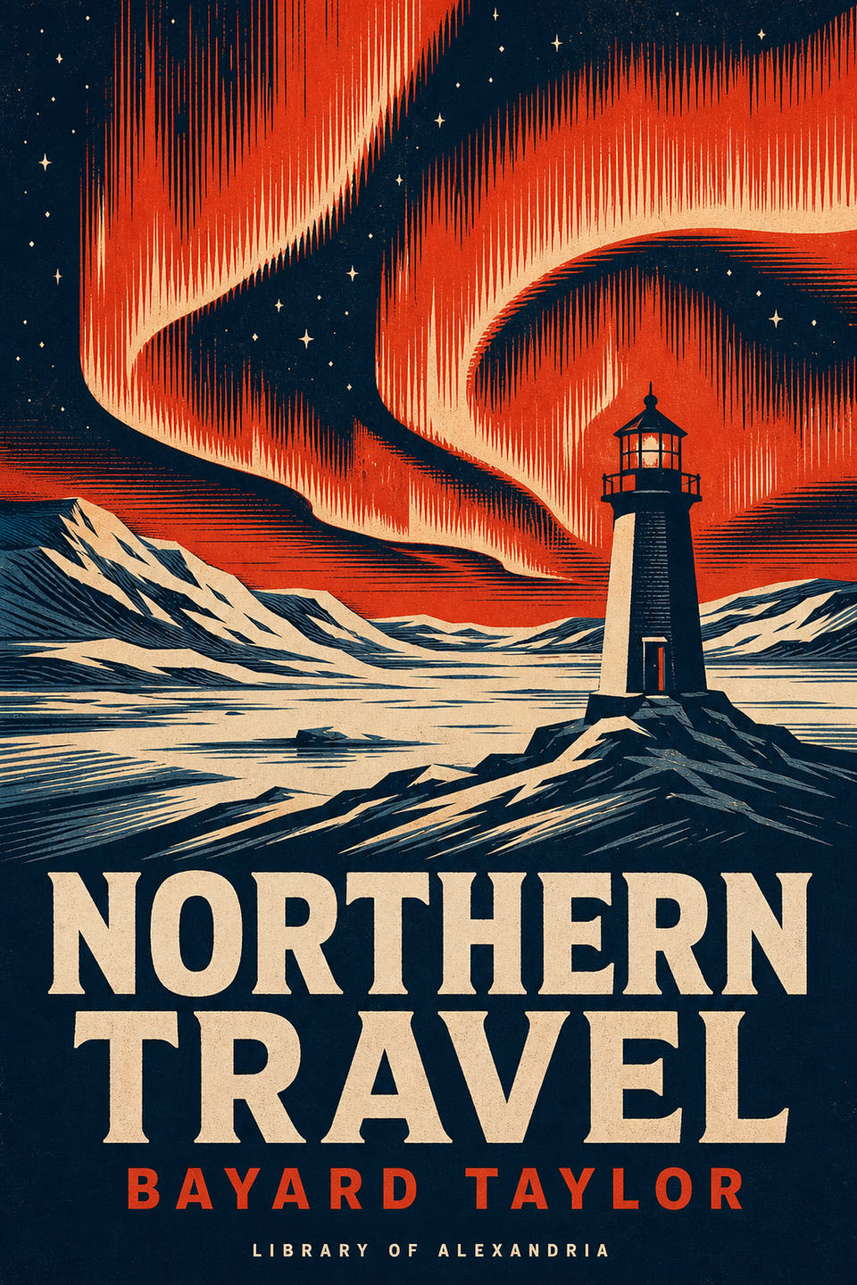 Northern Travel by Bayard Taylor, the cover