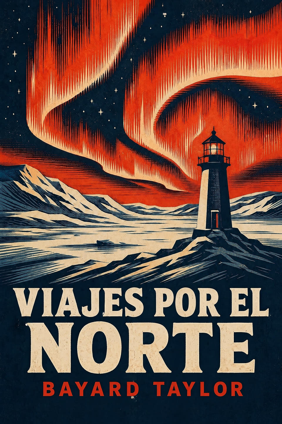Viajes por el norte by Bayard Taylor, the cover