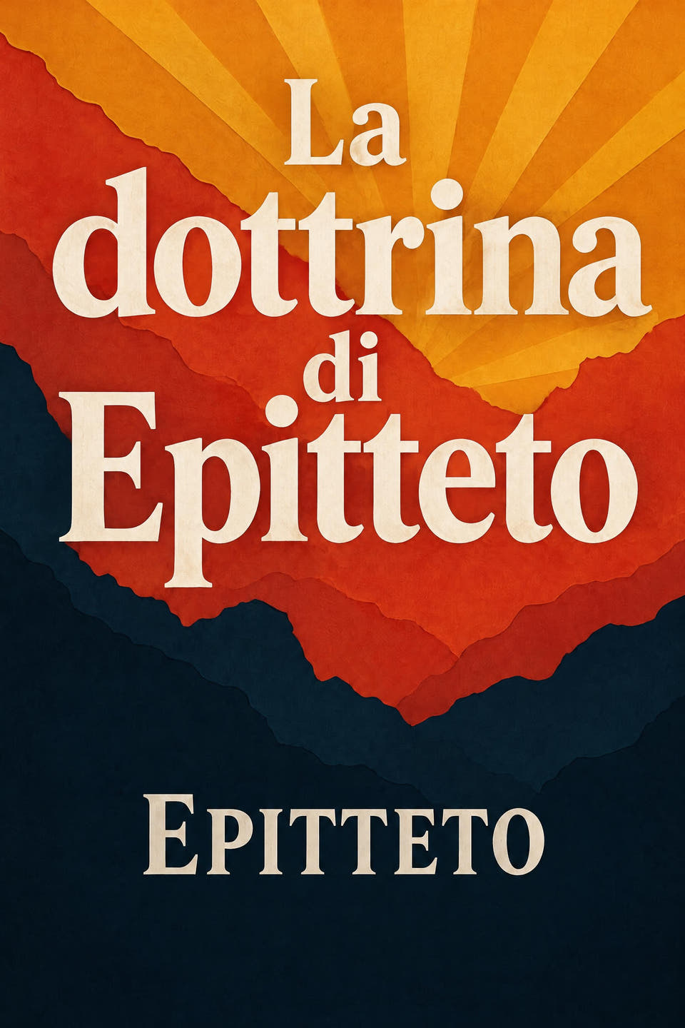 La dottrina di Epitteto by Epitteto, the cover