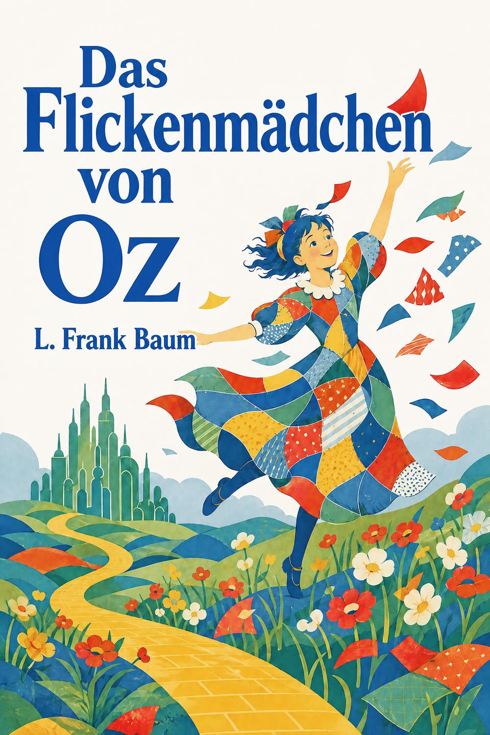 Das Flickenmädchen von Oz by L. Frank Baum, the cover