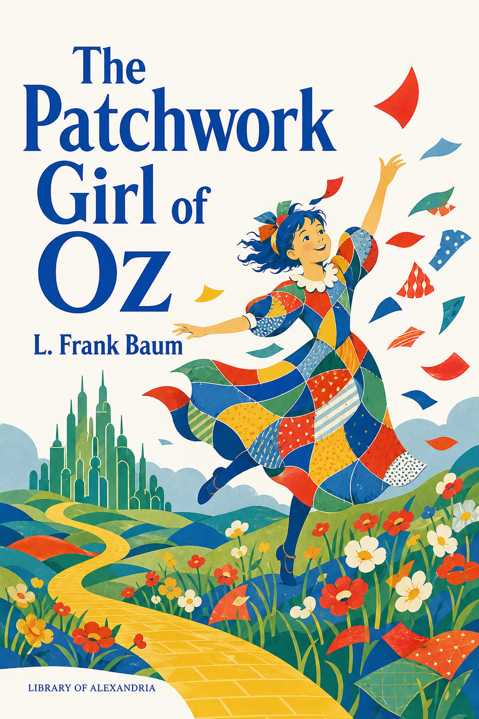 The Patchwork Girl of Oz by L. Frank Baum, the cover