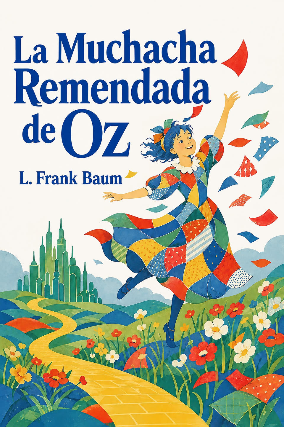 La Muchacha Remendada de Oz by L. Frank Baum, the cover