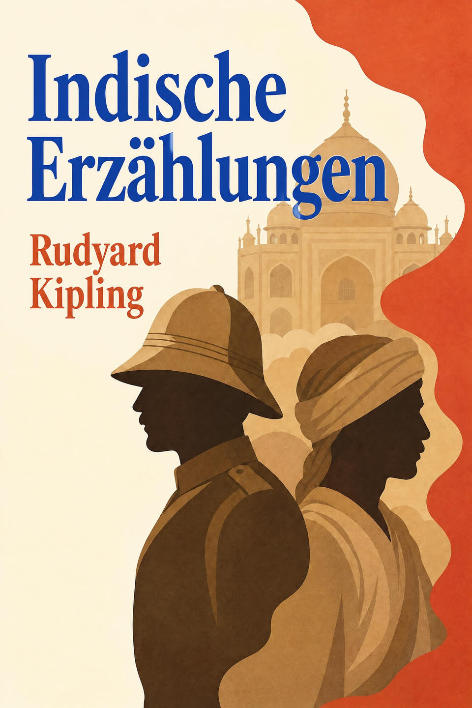 Indische Erzählungen by Rudyard Kipling, the cover