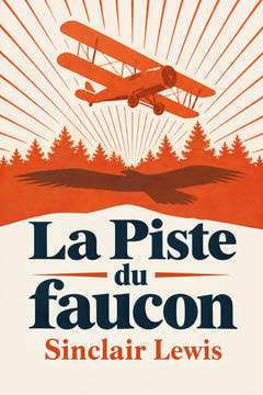 La Piste du faucon, the cover of this edition